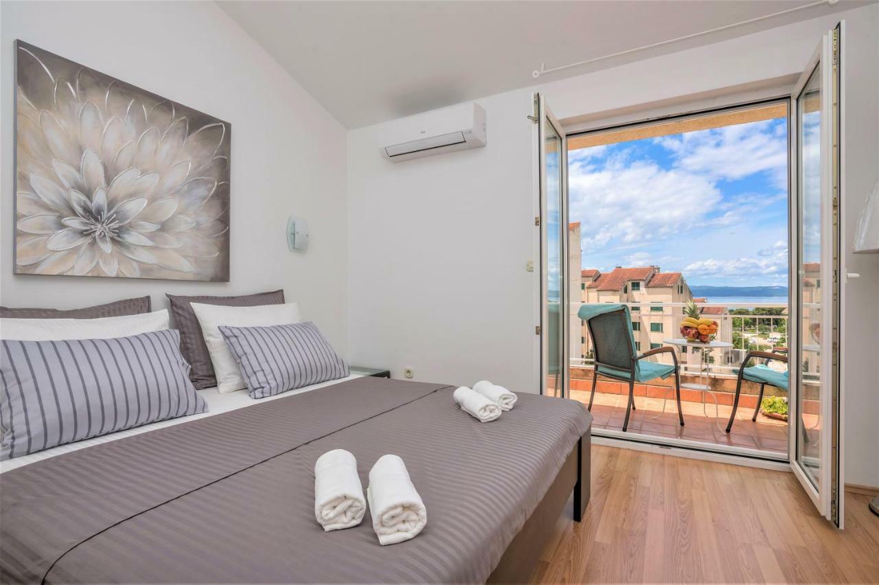 Andor - Lux, Two Beautiful Terraces With Sea & Sunset View Apartment Makarska Luaran gambar