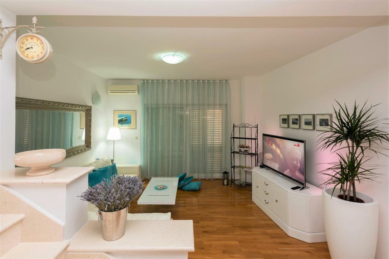 Andor - Lux, Two Beautiful Terraces With Sea & Sunset View Apartment Makarska Luaran gambar