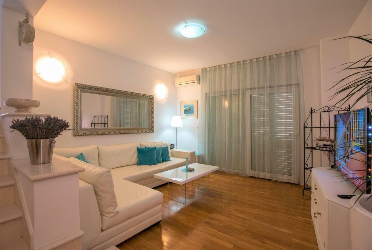 Andor - Lux, Two Beautiful Terraces With Sea & Sunset View Apartment Makarska Luaran gambar